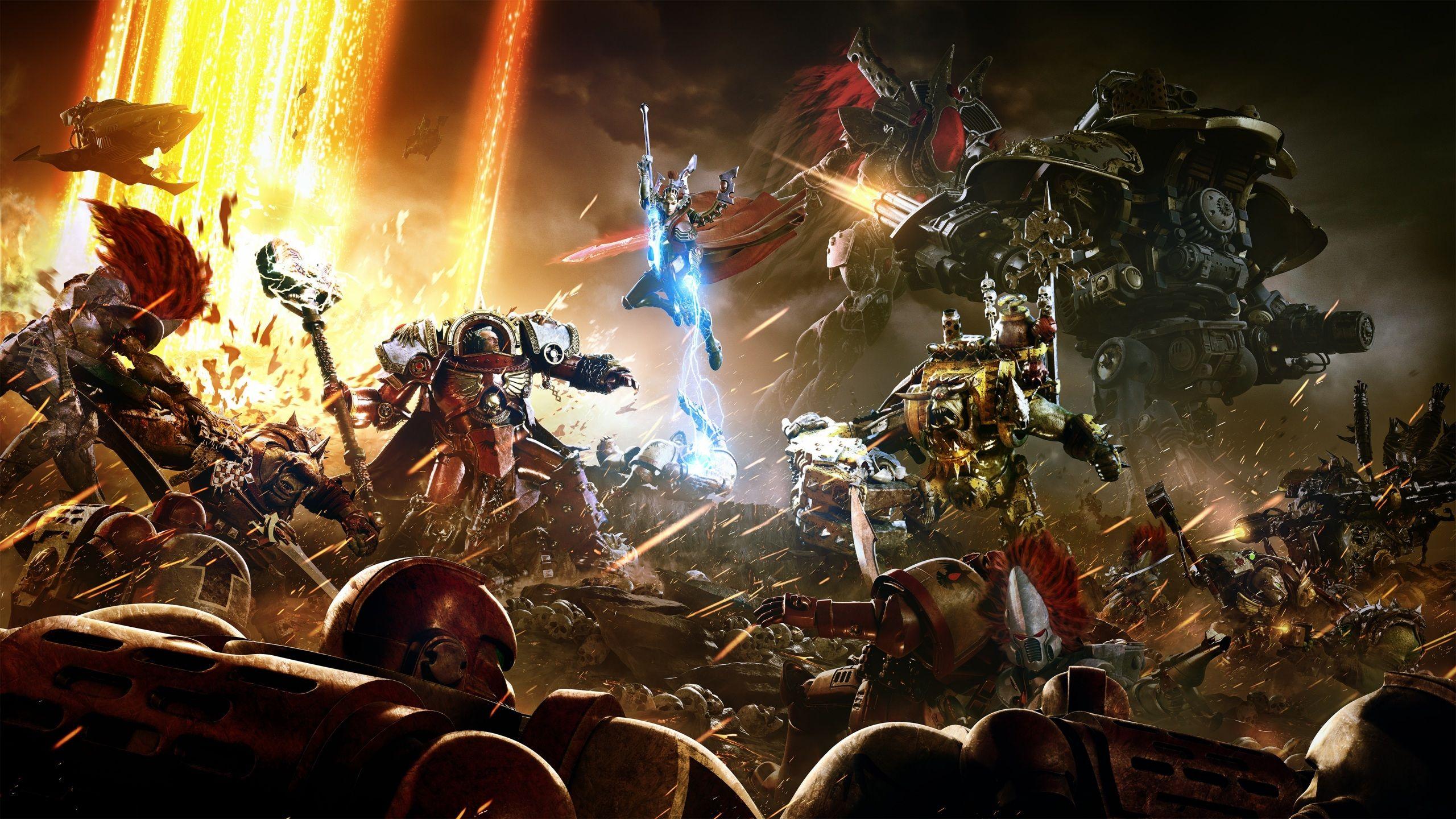 Photos Warhammer 40000 Dawn of War Robot Warriors III 2560x1440