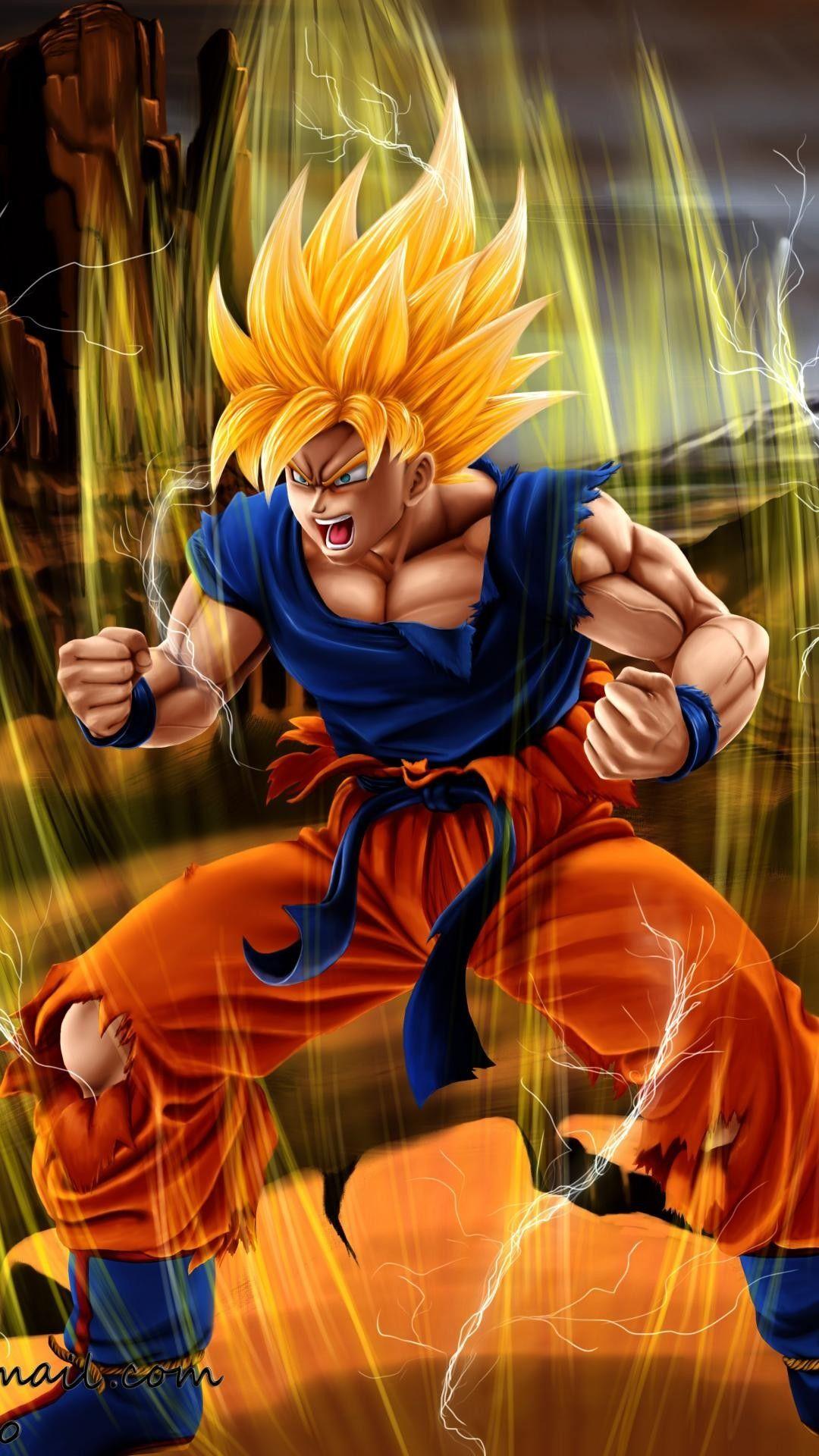 Goku SSJ 1 Wallpapers - Wallpaper Cave