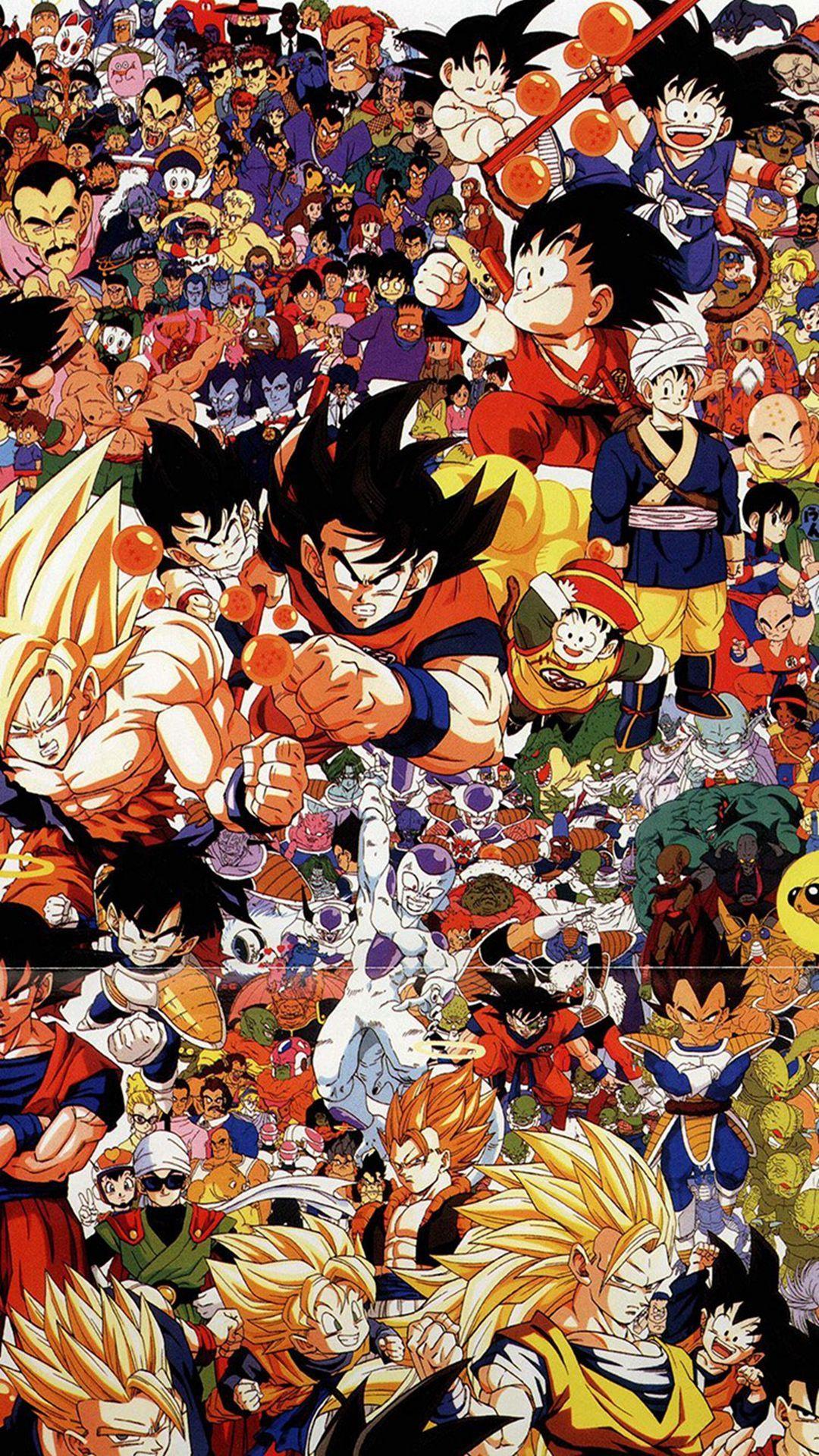 Dragon Ball Z Manga Pop Wallpaper : r/iphonewallpapers