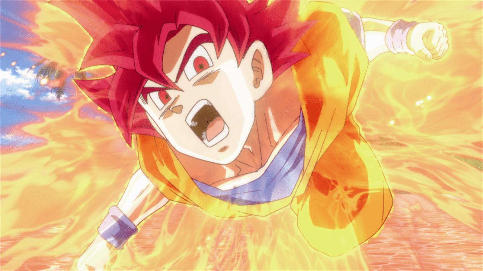 Goku image *Goku Super Saiyan God* HD wallpaper and background