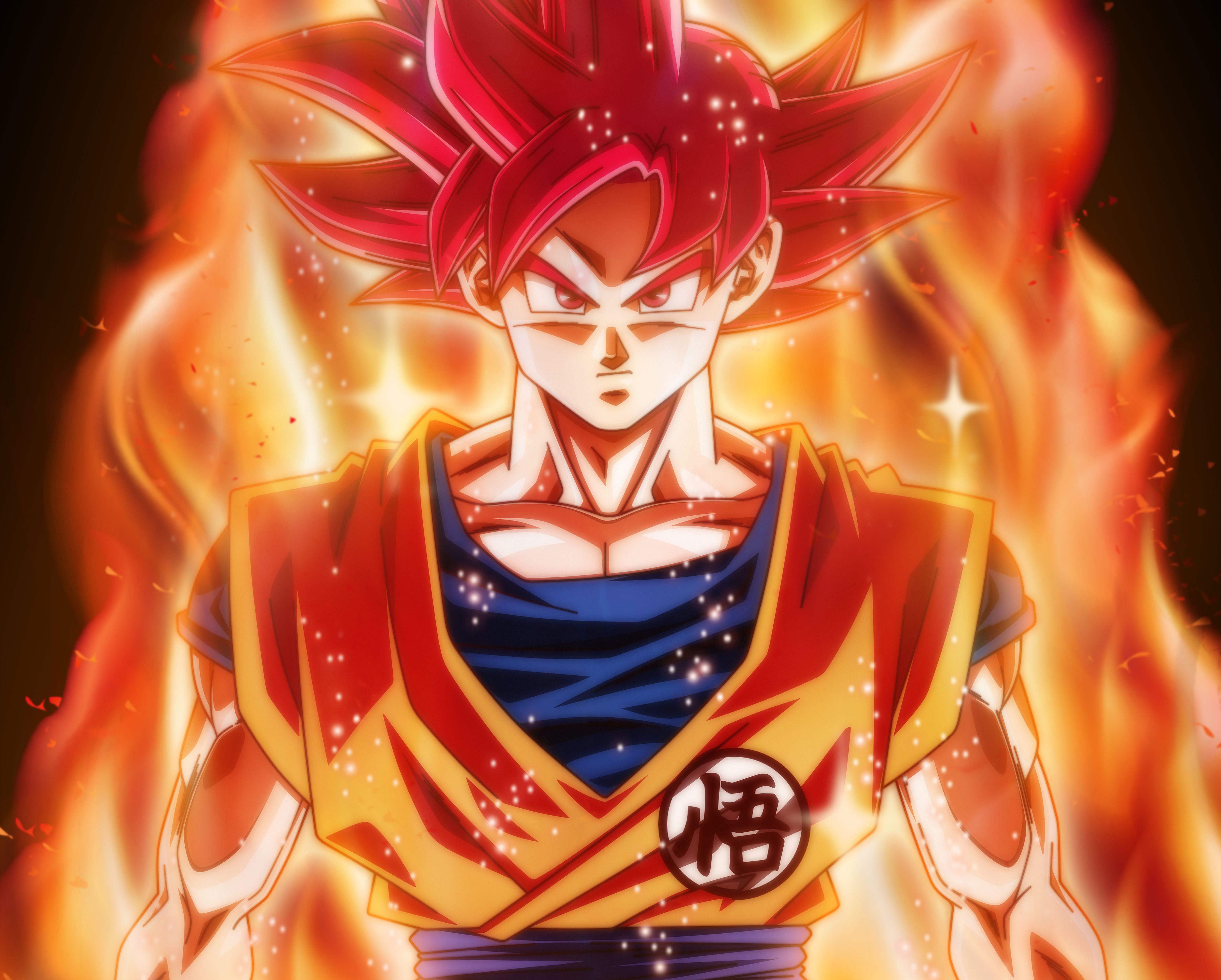 Goku God 4k Ultra HD Wallpaper. Background Imagex4014