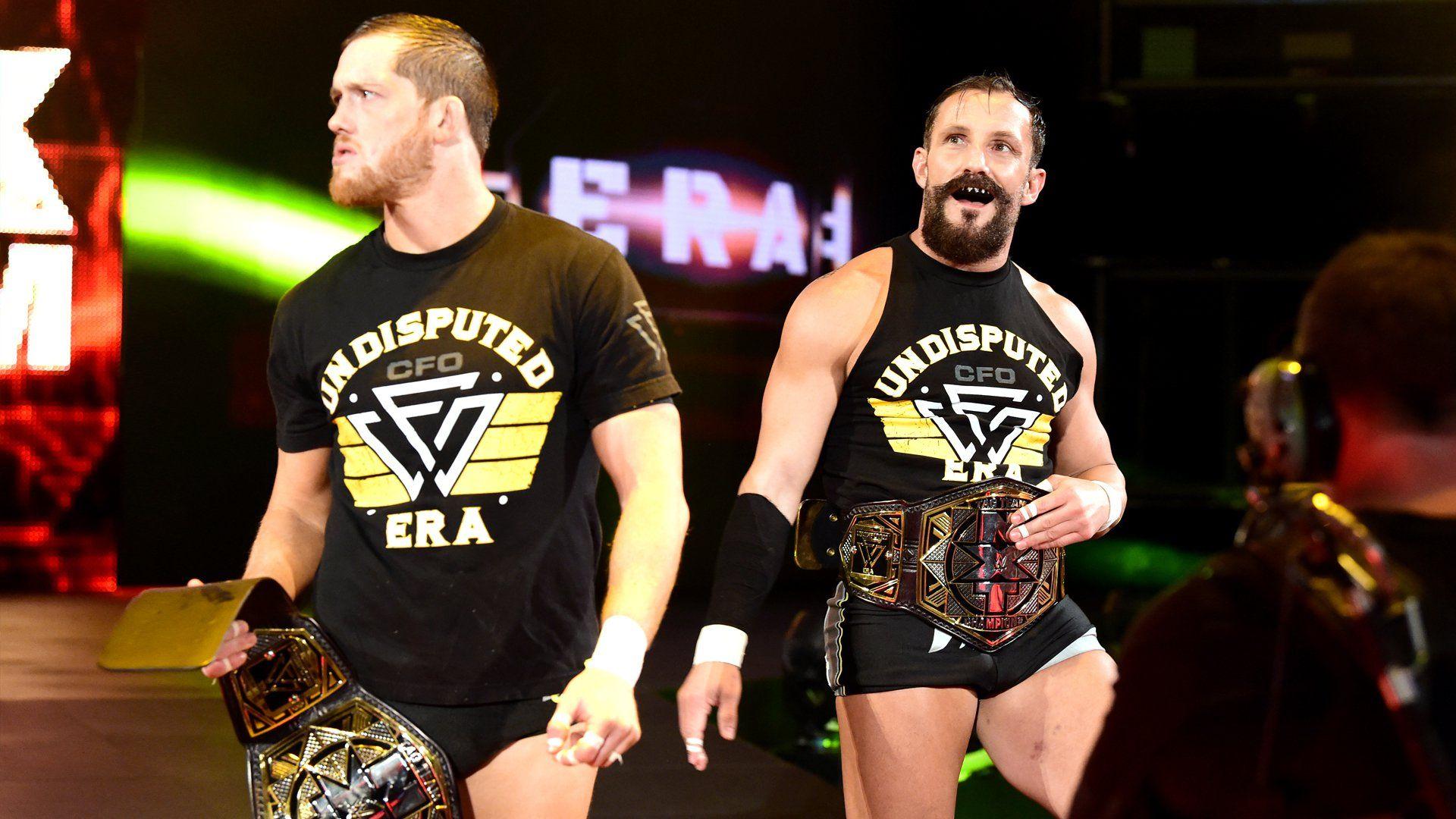 The Undisputed ERA make their entrance at NXT TakeOver: Philadelphia