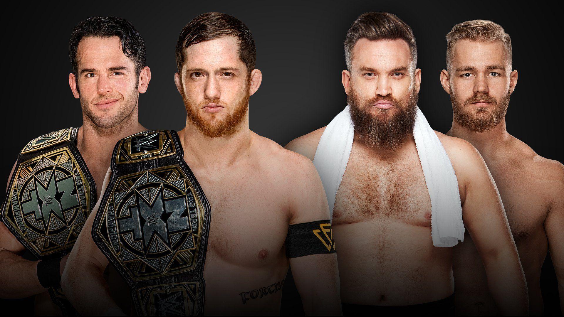 NXT Tag Team Champions Undisputed ERA vs. Moustache Mountain. FOX