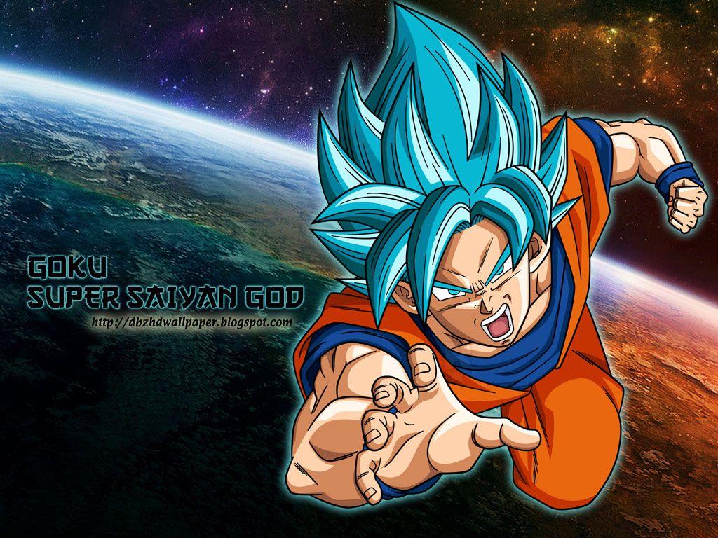 Son Goku, Super Saiyan GOD Blue Wallpaper About Dragon Ball