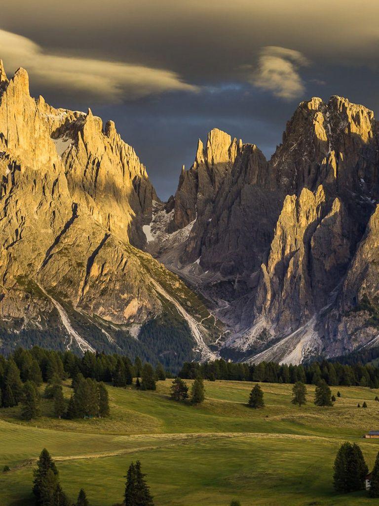 Alpe Di Siusi Dolomites Italy desktop PC and Mac wallpaper
