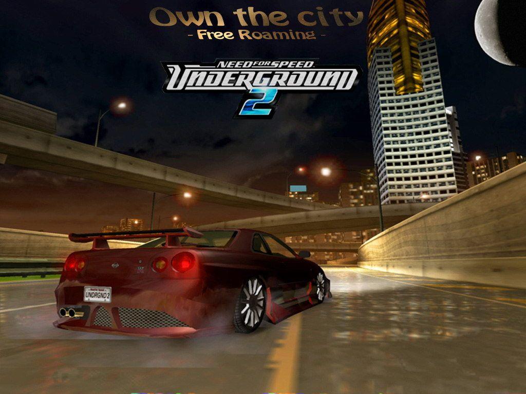 Own the City- Free NFS: Underground 2 Wallpaper Gallery Game