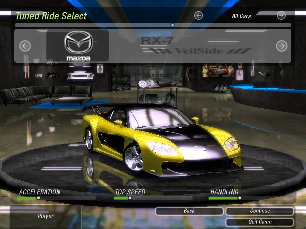 Need For Speed Underground 2 Highest Rated Cars