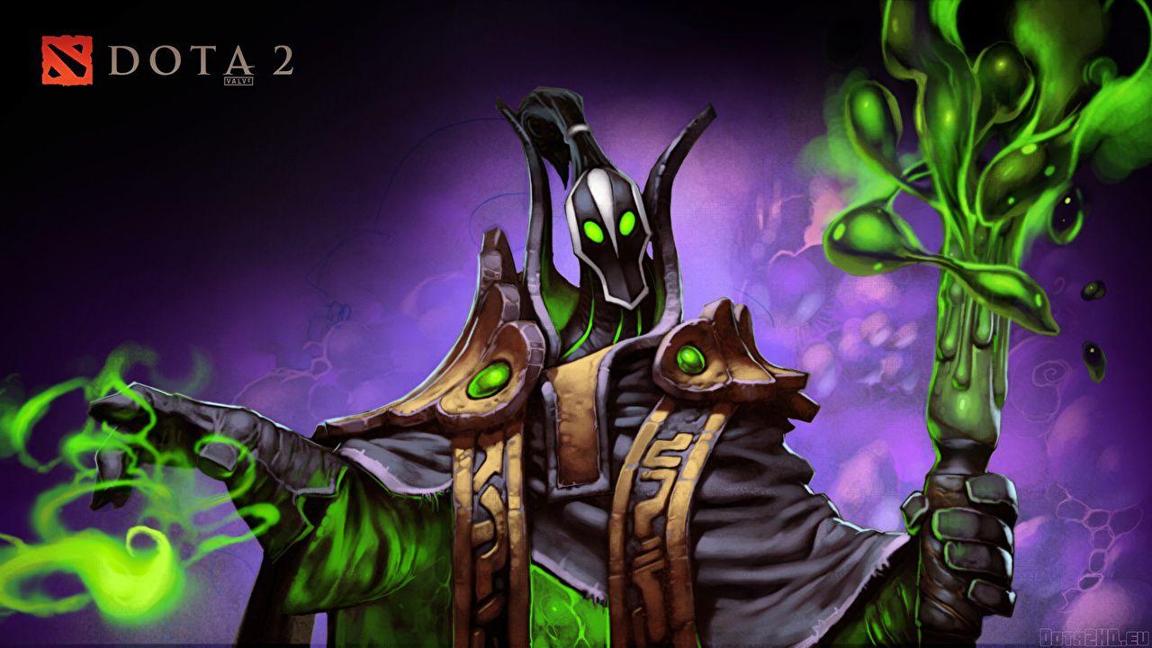 Picture DOTA 2 Rubick sorcery Fantasy Games