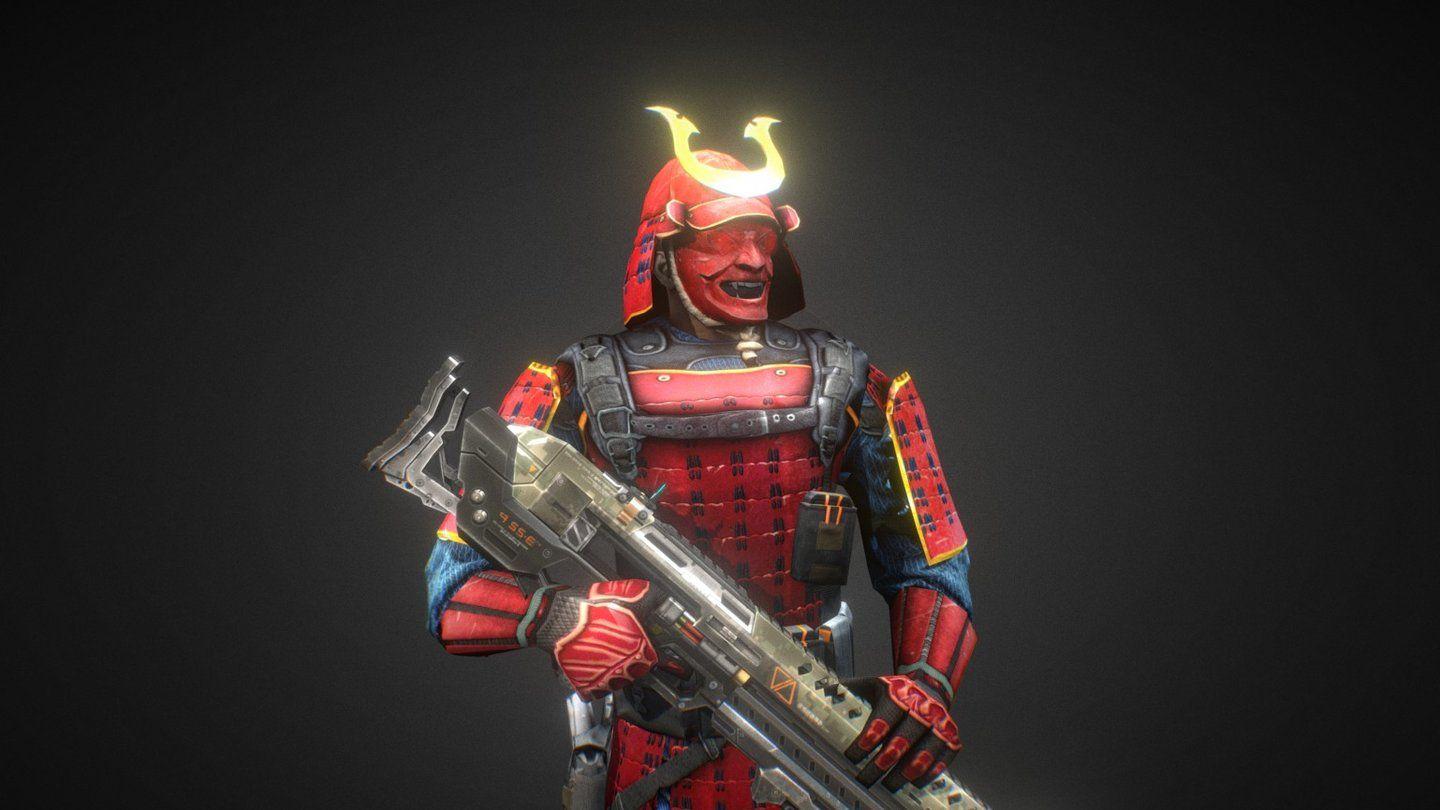 MC5 SAMURAI model by Modern Combat 5