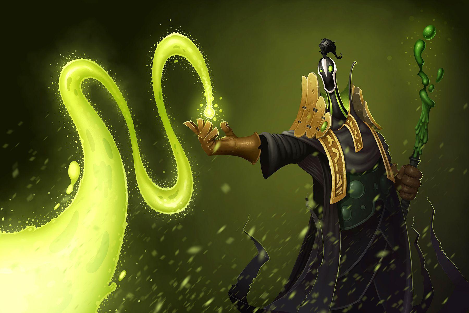 The Grand Magus (Rubick fanart), DotA2. Art. Dota 2