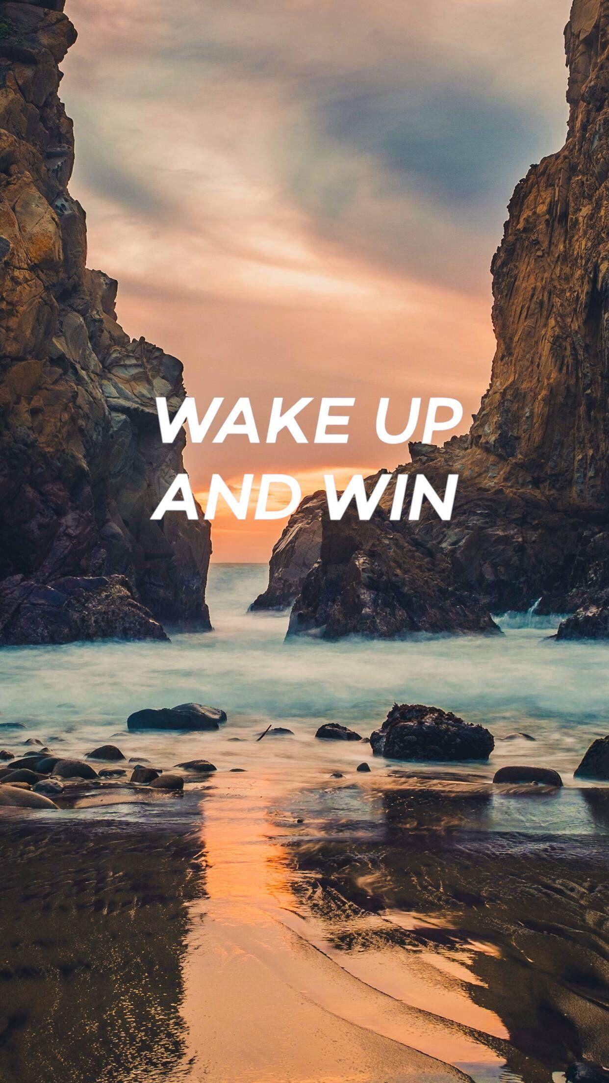 Wake Up And Win Wallpaper (August)