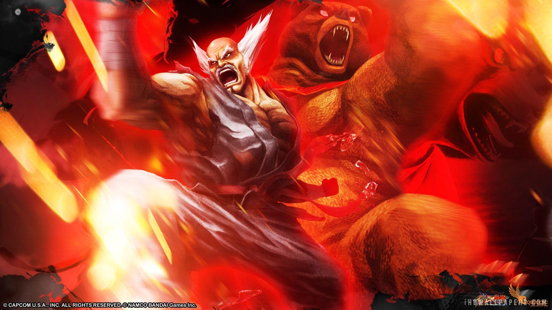 Heihachi Akuma Tekken 7 Fated Retribution wallpaper. games
