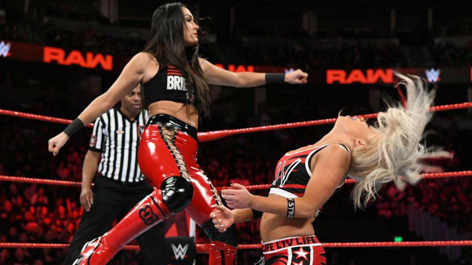 Liv Morgan suffers concussion after Brie Bella kick. WWE. Sporting