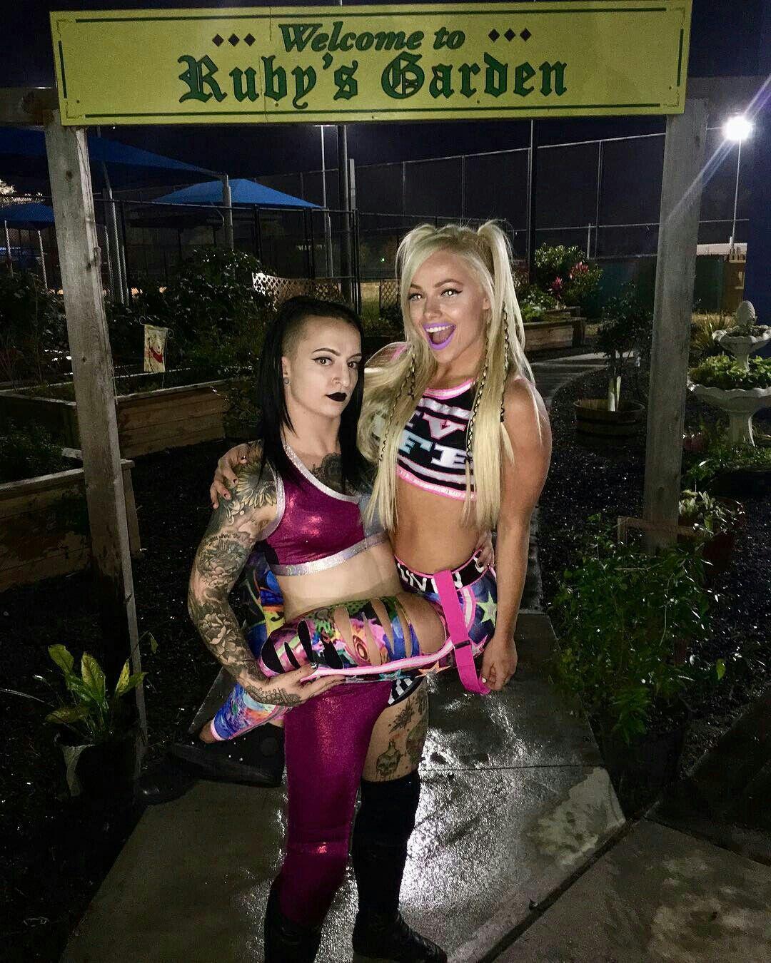 Ruby Riot & Liv Morgan (Instagram). Ruby Riott: (WWE Diva). Wwe