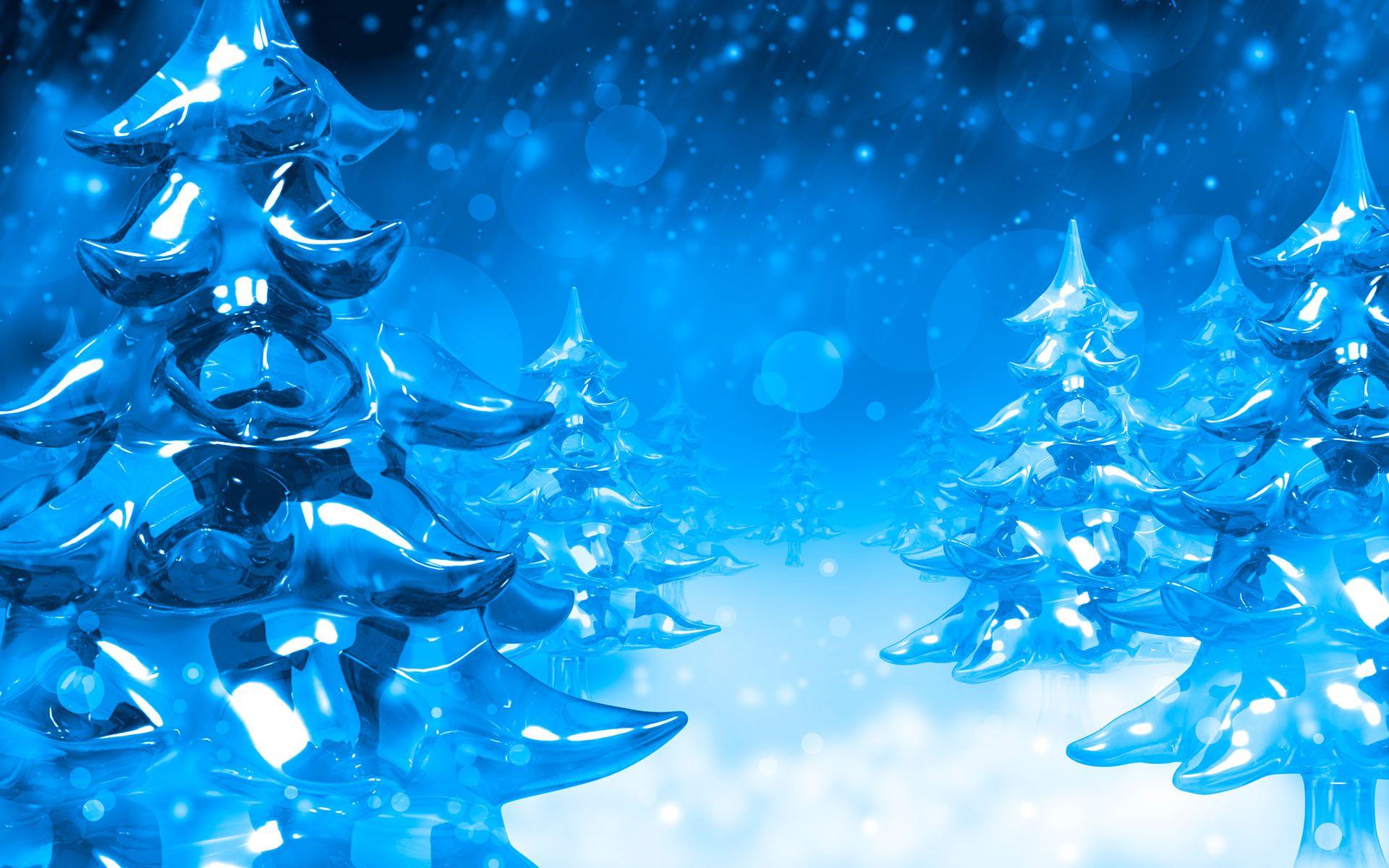 Christmas Trees, High Definition, High Quality, Widescreen