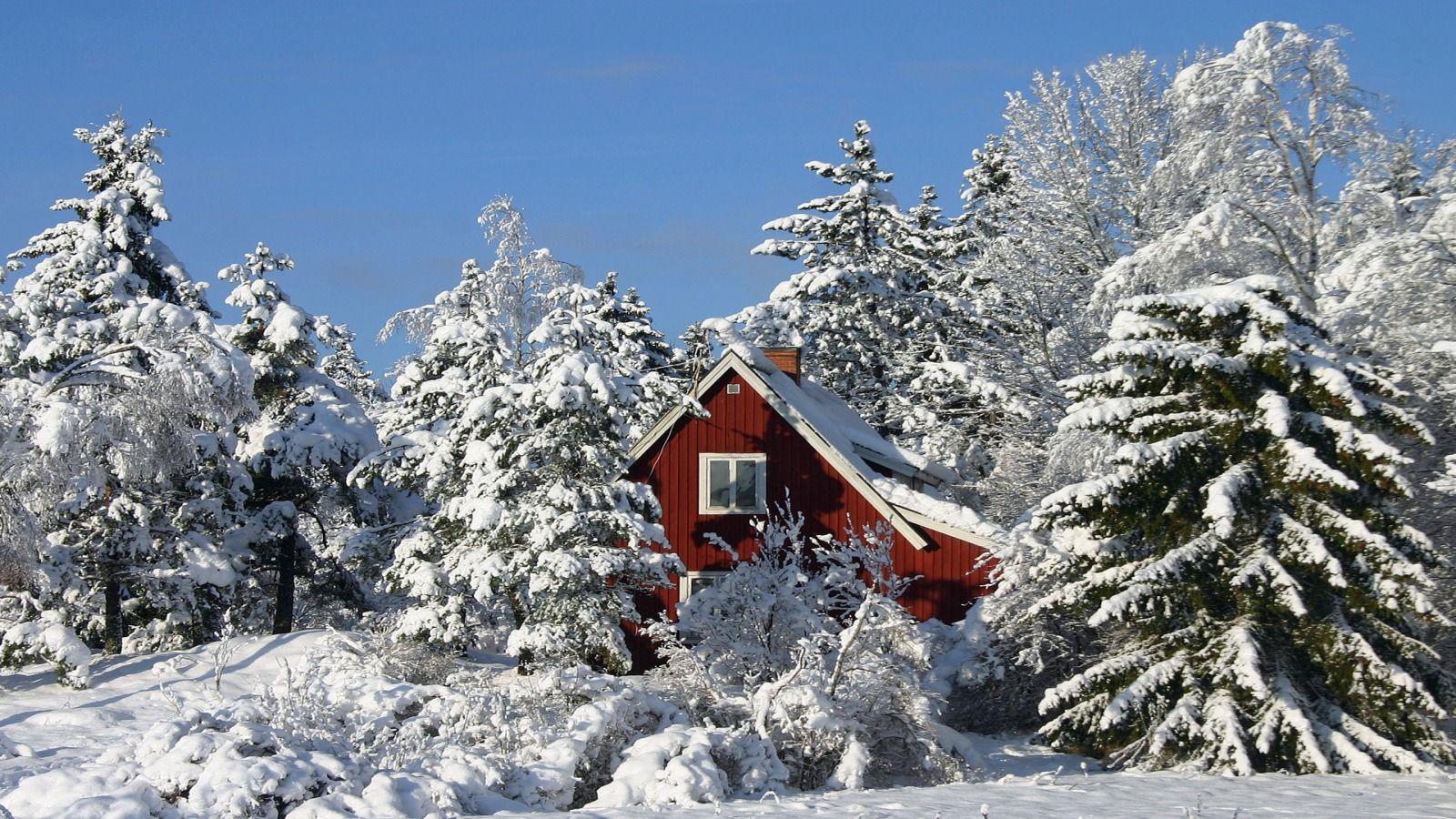 Winter in Sweden Wallpaper Winter Nature Wallpaper in jpg format