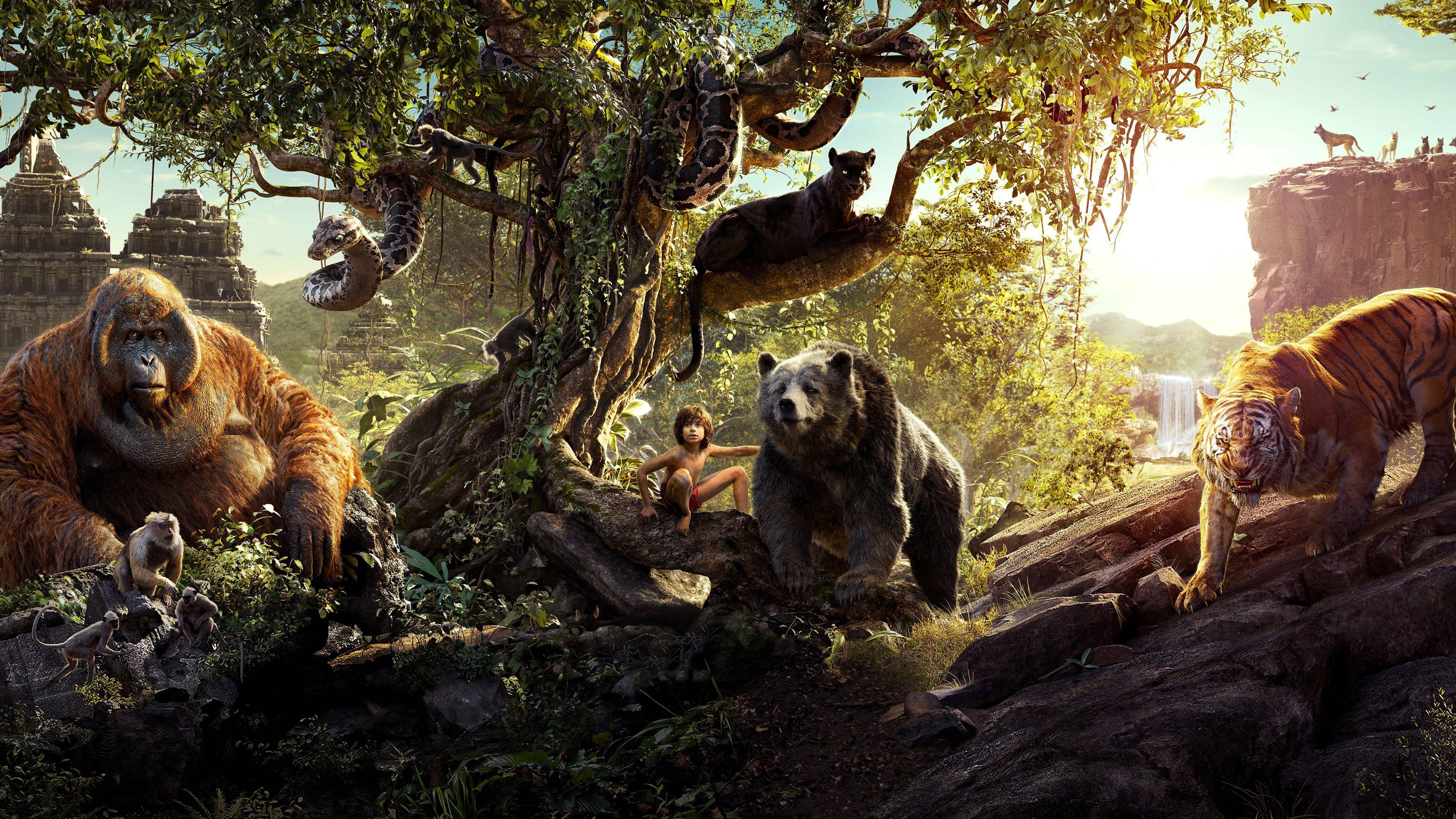 4k The Jungle Book 2016 [Wallpaper] by NicolasLFBV. UHD Wallpaper