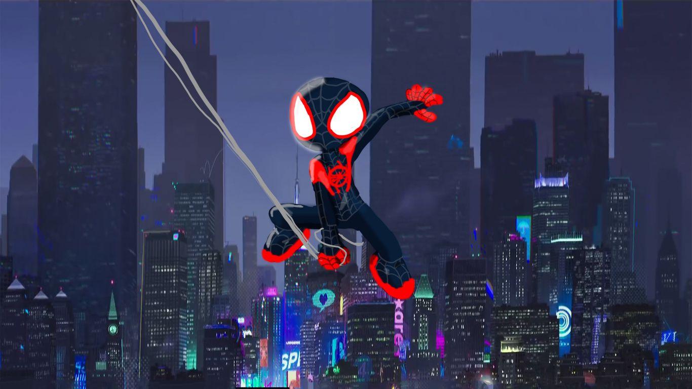 Spiderman Into The Spider Verse Wallpaper