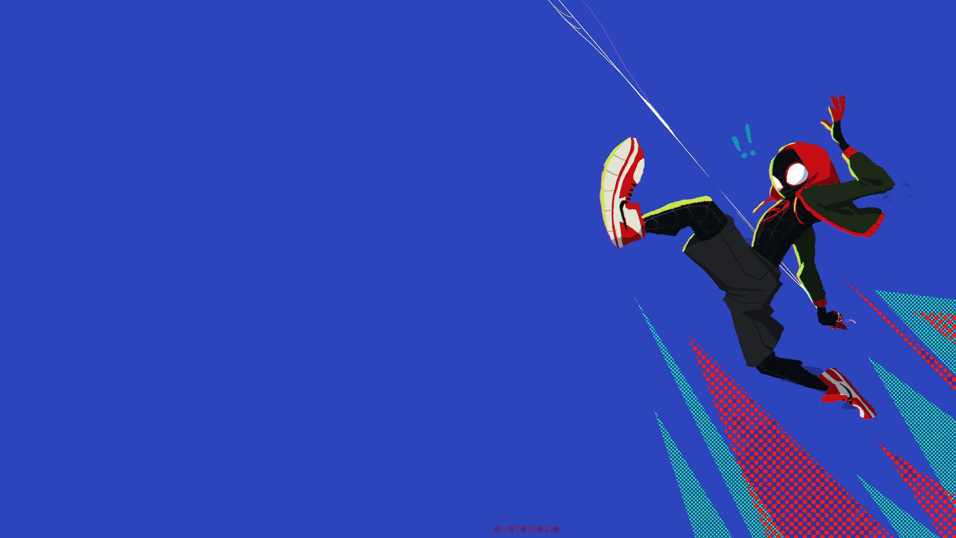 SpiderMan Into The Spider Verse Movie 4k 2018 Art 1024x768