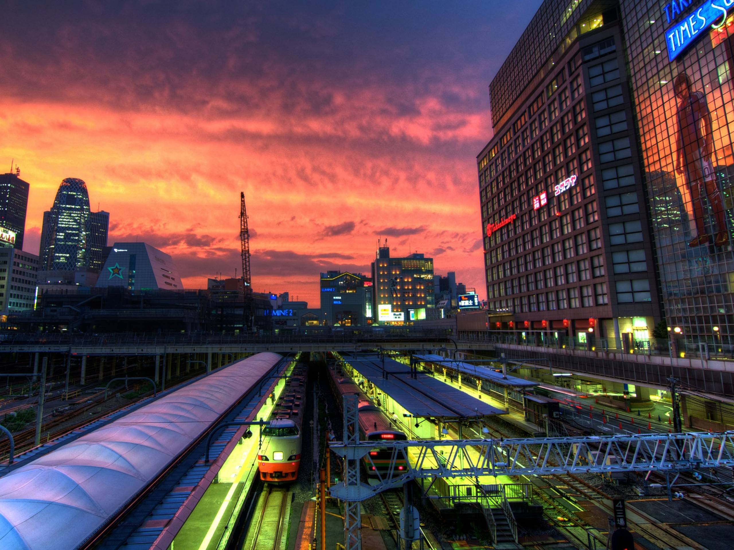 Subway station Tokyo city travels