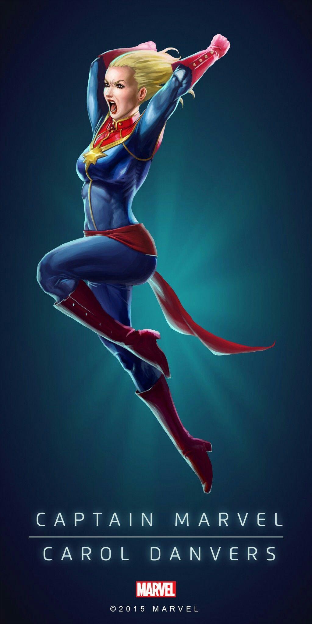 Captain Marvel (Carol Danvers). Marvel Comics wallpaper