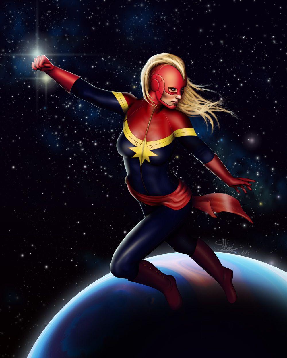 Captain Marvel Wallpaper Carol, Captain Marvel Carol Danvers By E31