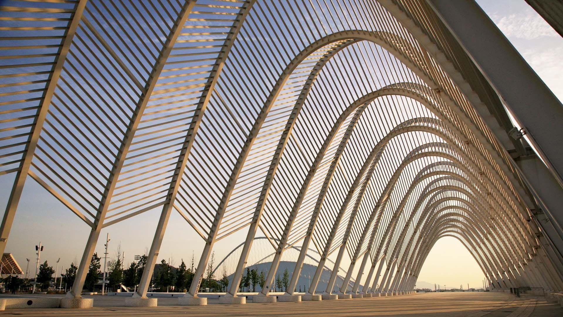 Сантьяго Калатрава архитектура с арками