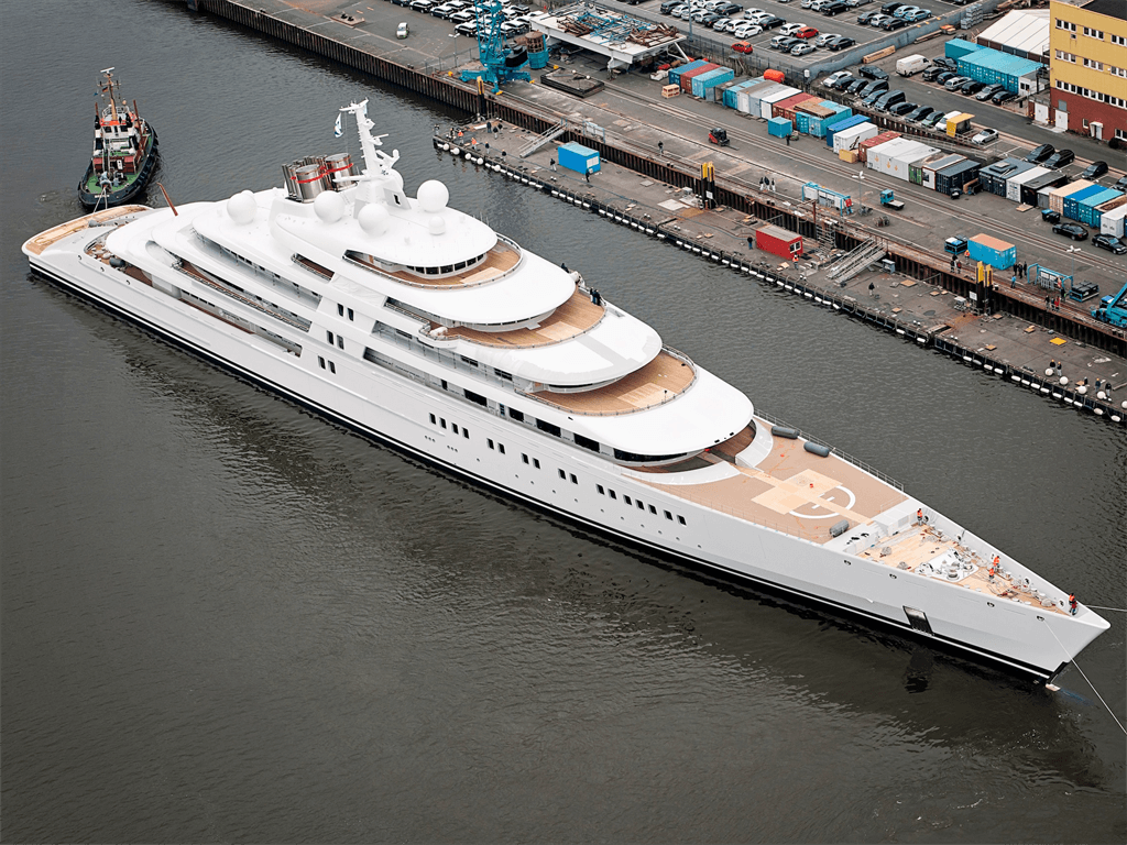 The world's most expensive superyachts come with helipads, movie