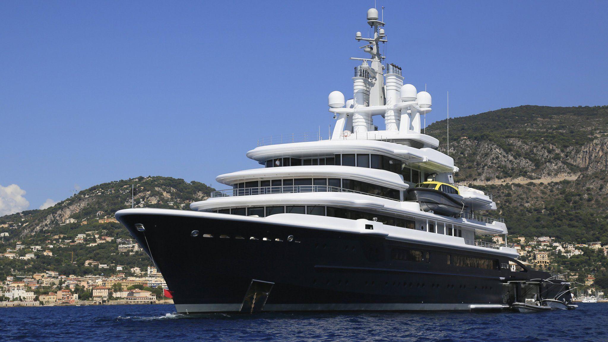 Russian billionaire's superyacht given to former wife in divorce