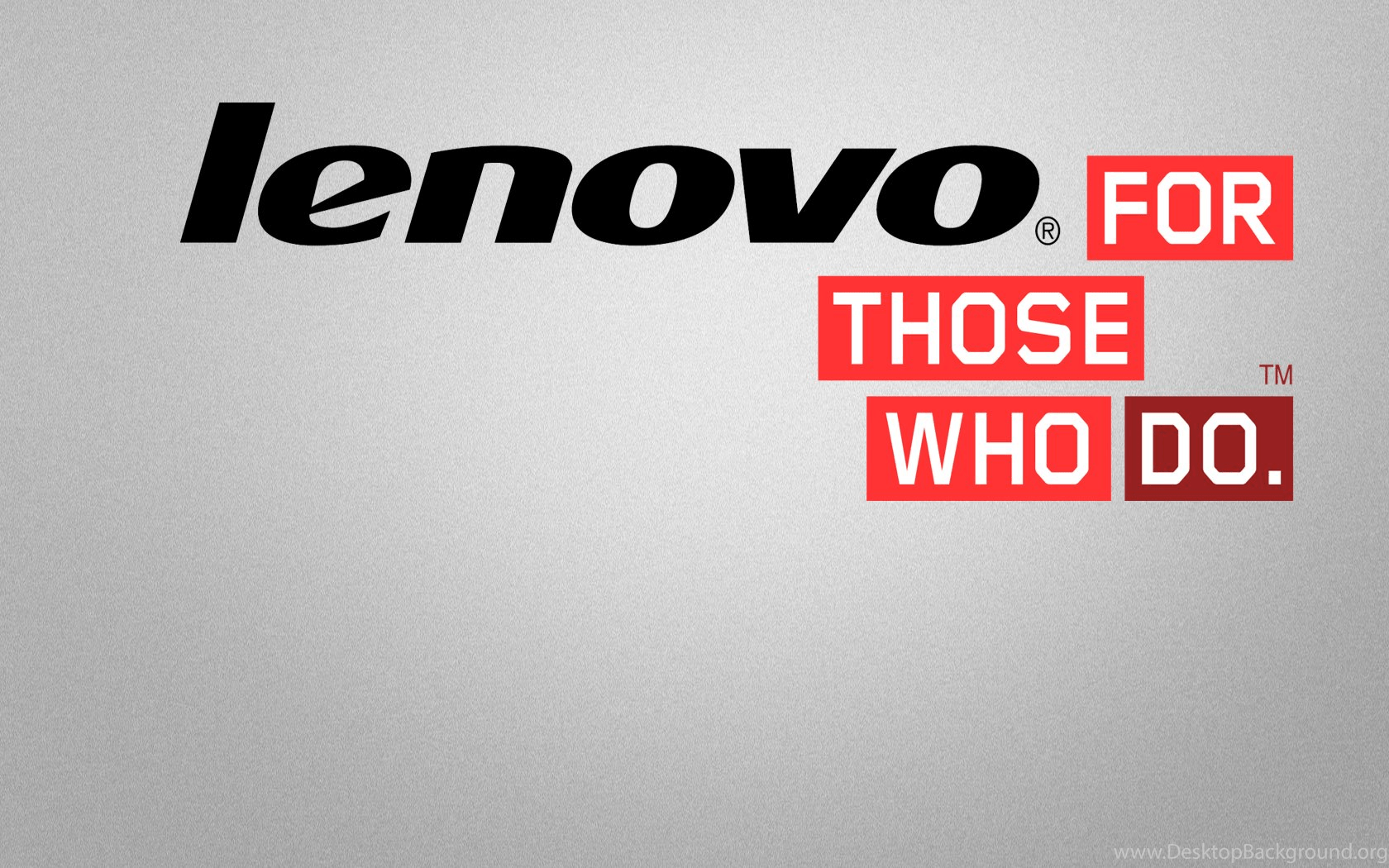 Lenovo For Those Who Do Logo Desktop Wallpaper Desktop Background