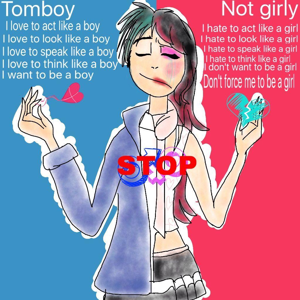 Tomboy Aesthetic Cartoon