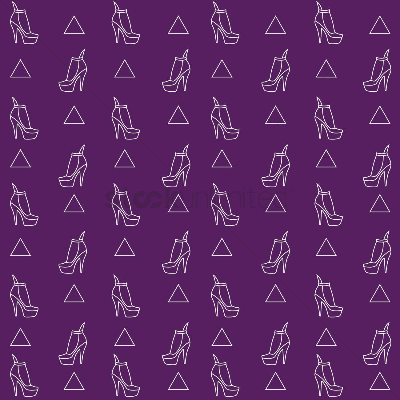 High heels background Vector Image