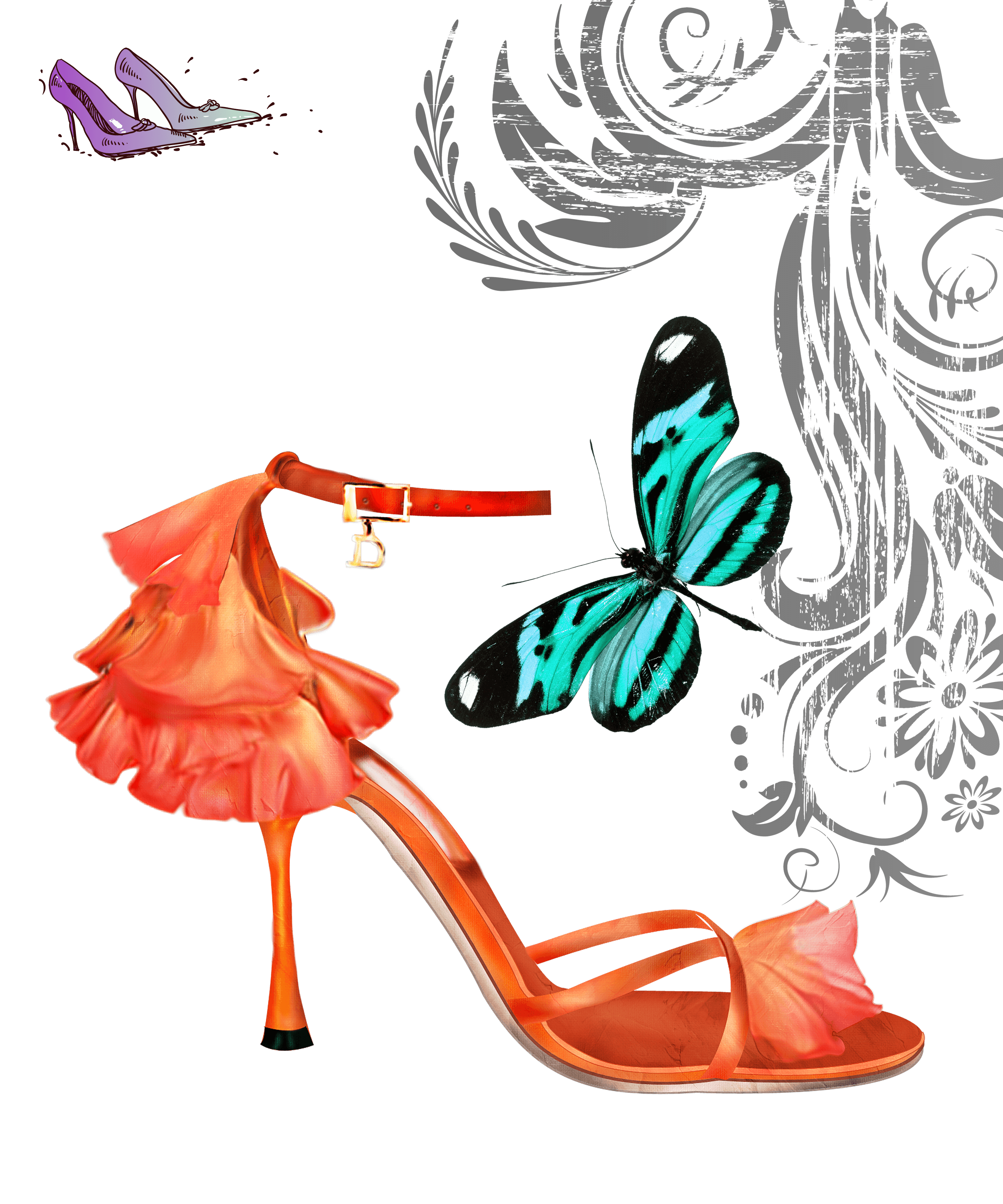 High Heeled Footwear Sandal Designer Beautiful