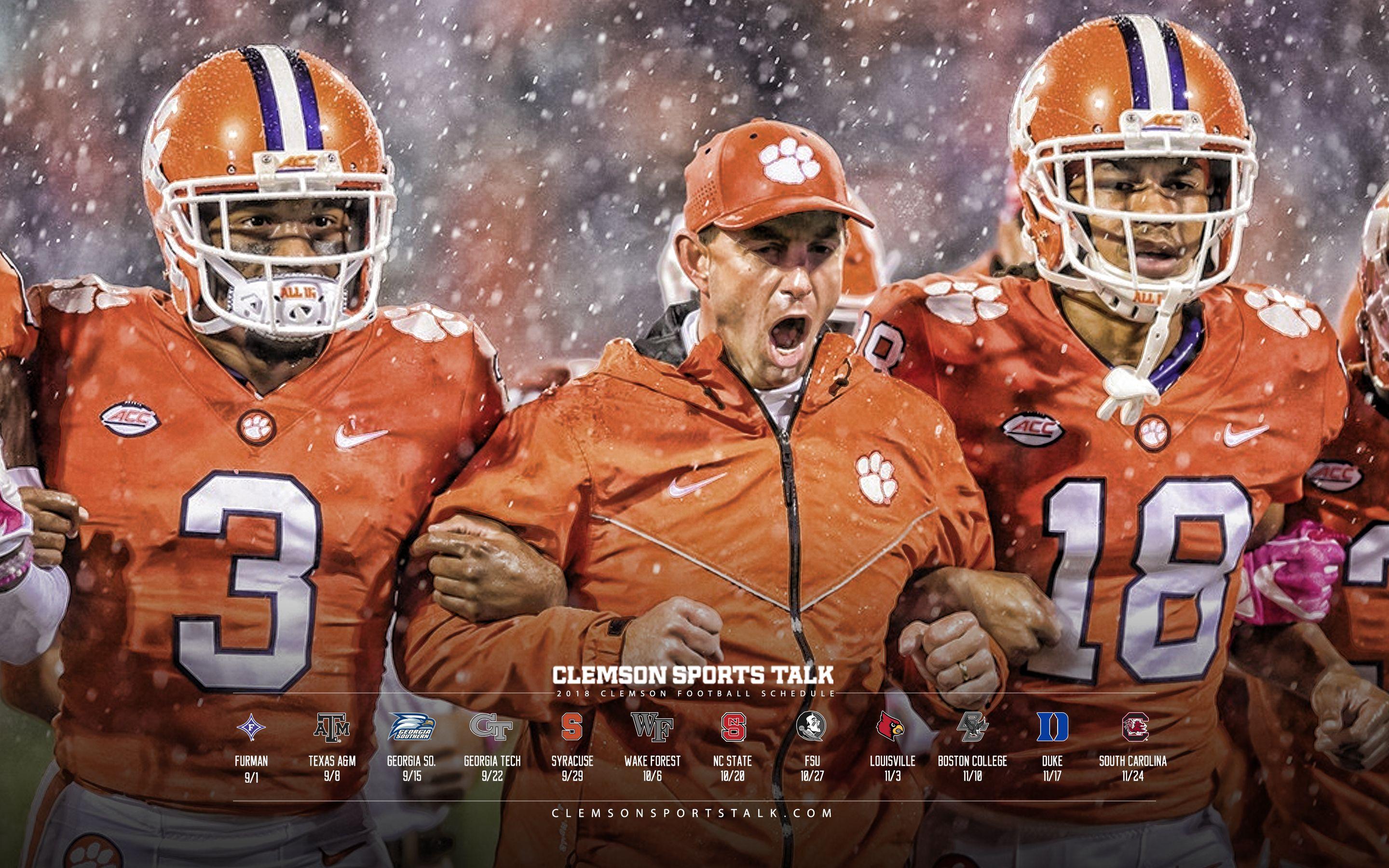 Clemson Football Wallpaper. Clemson Sports Talk