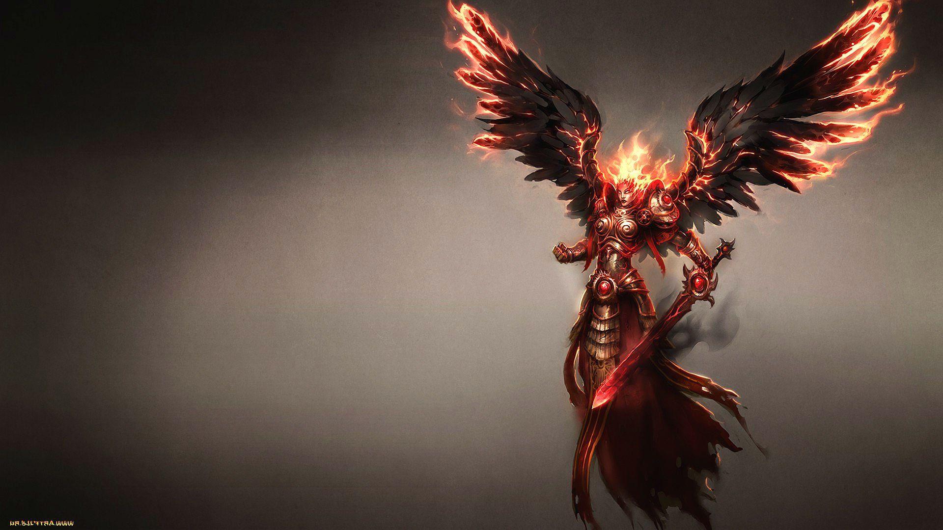 Demon Angel Wallpaper