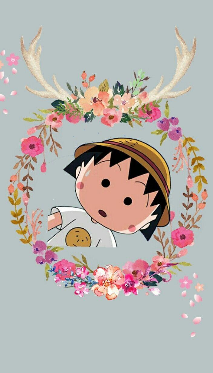 Chibi maruko chan wallpaper - Maruko | Wallpaper kartun, Kartu lucu, Kartun