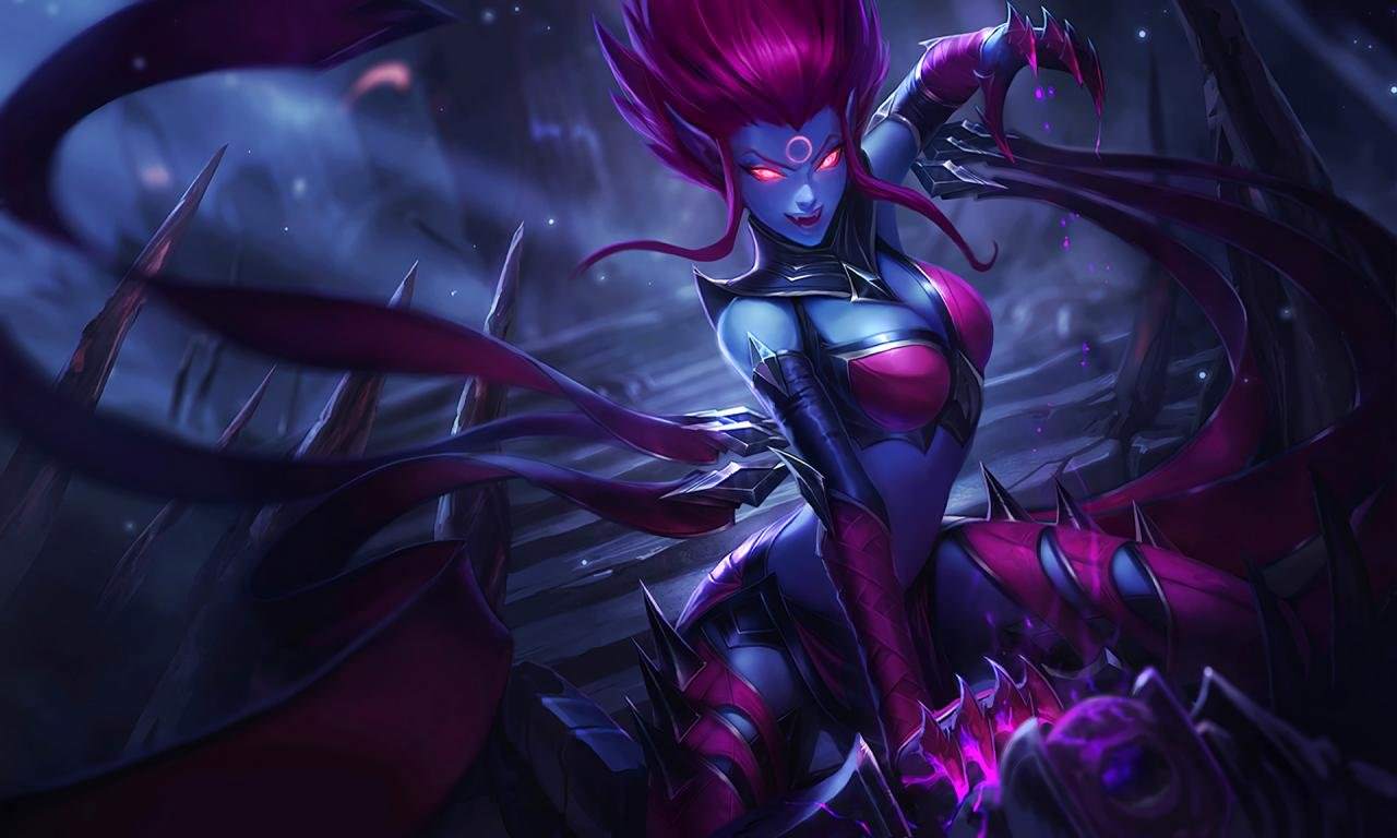 Evelynn Splash Art Rework  background HD wallpaper  Pxfuel