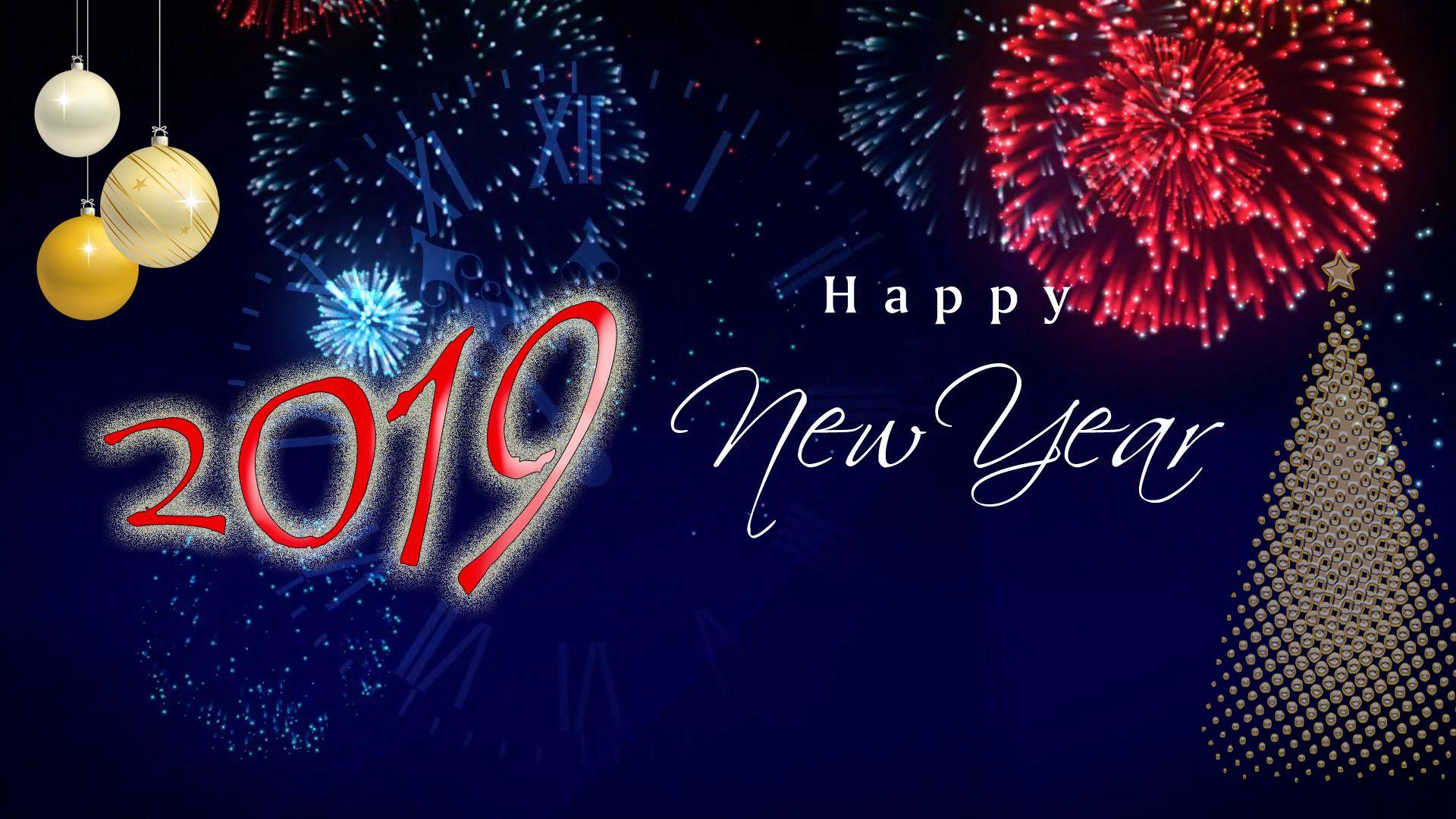 Happy New Year 2019 Wallpapers Wallpaper Cave