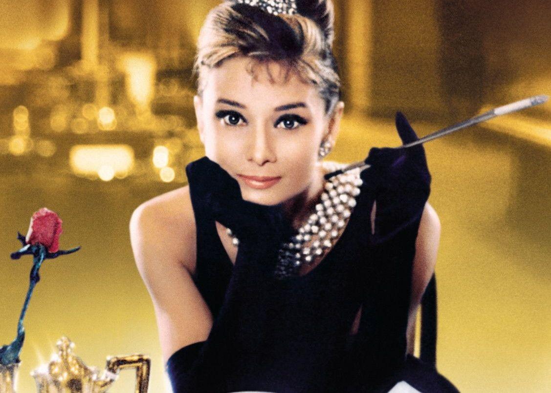 Lavendergolden image Gorgeous Audrey Hepburn in Breakfast at
