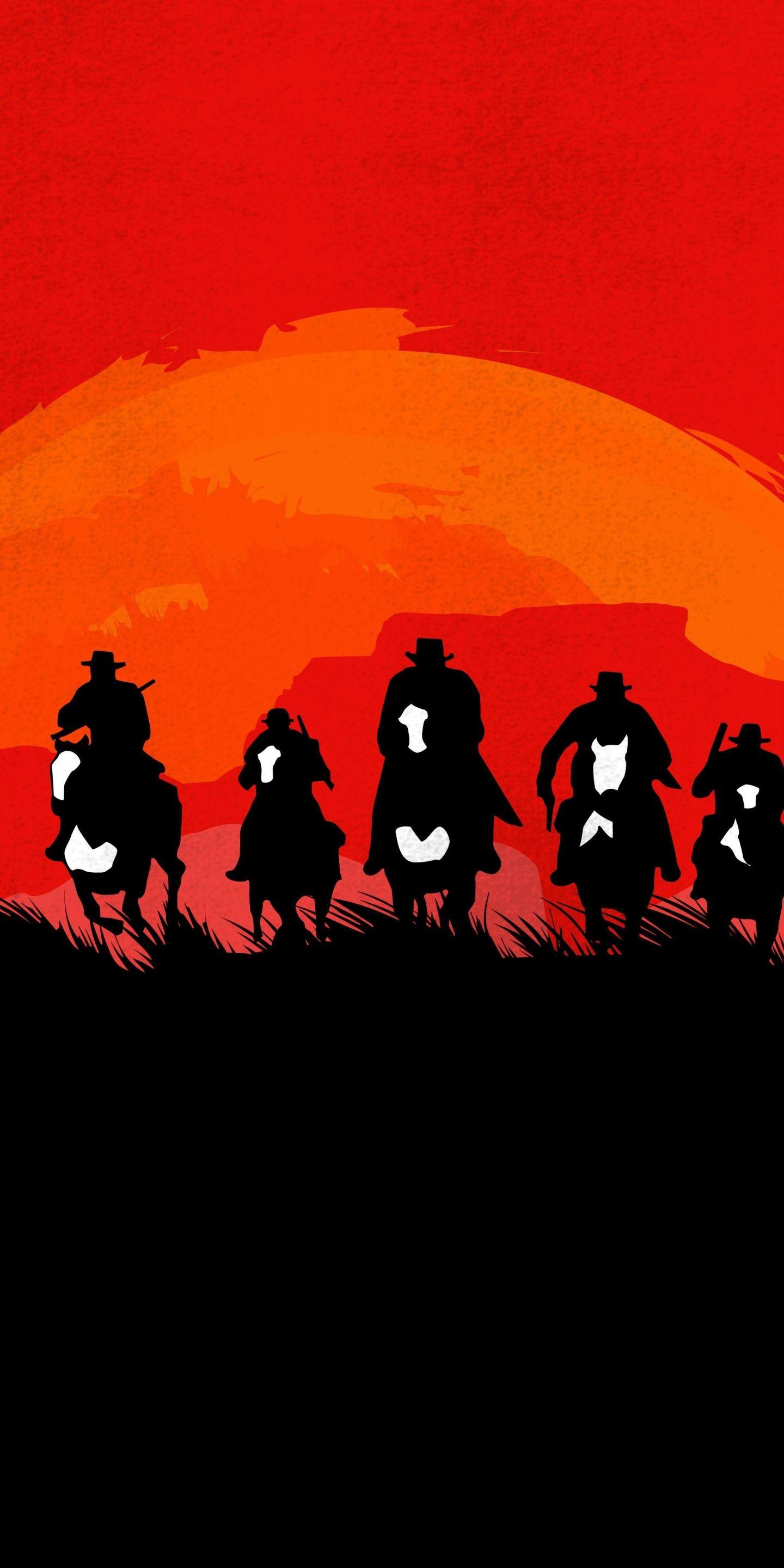 Download 1440x2880 wallpaper red dead redemption video game