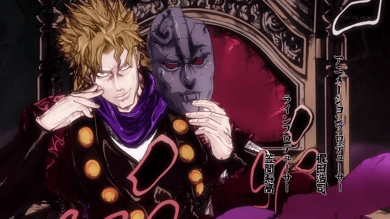 Glitchcore Dio Brando wallpaper by me! : r/JoJoWallpapers