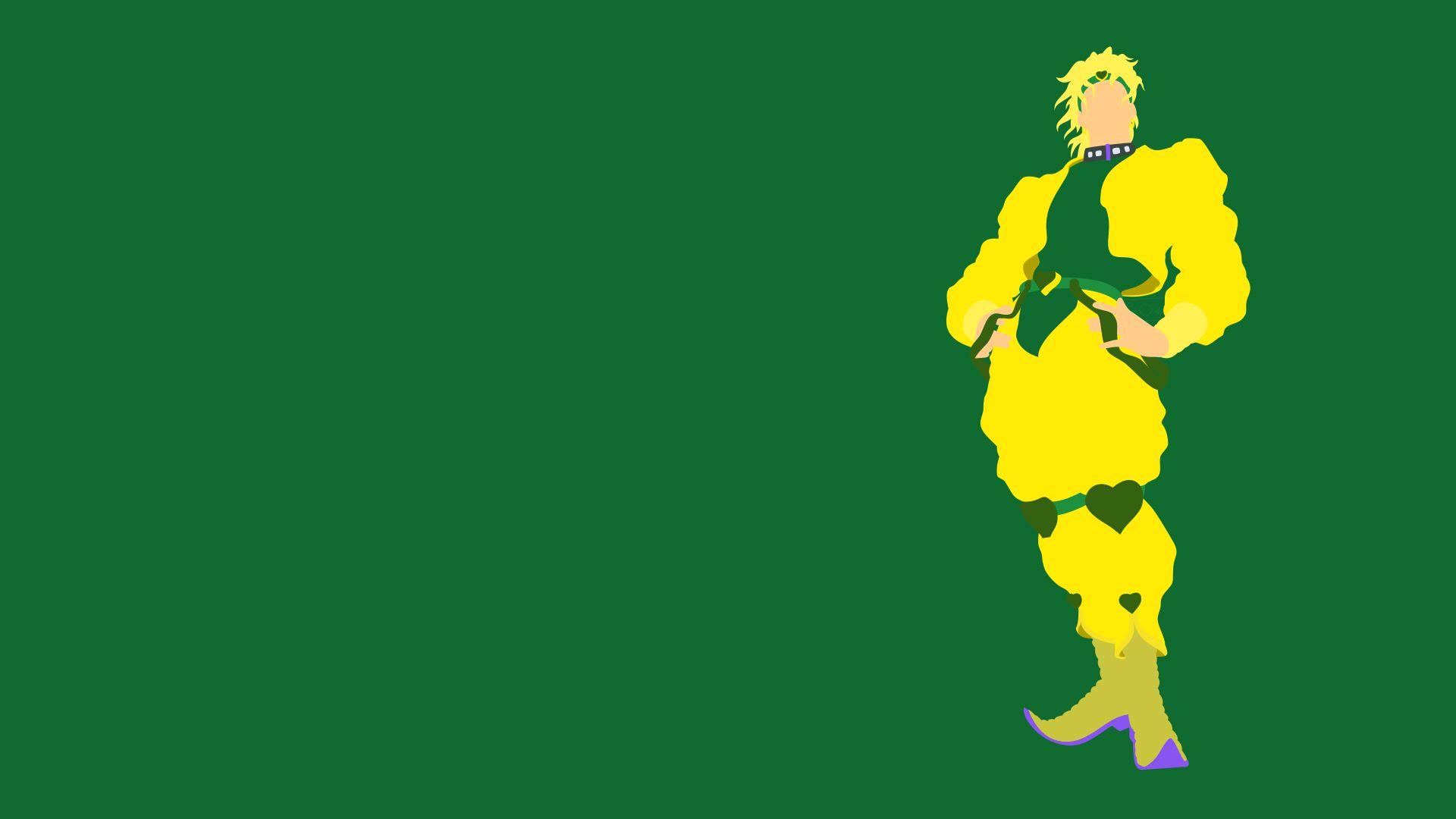 Glitchcore Dio Brando wallpaper by me! : r/JoJoWallpapers