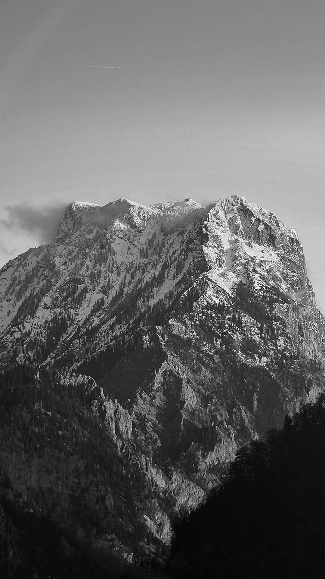 Avalanche Snow Mountain Winter Wood Nature Bw Dark #iPhone #wallpaper iPhone 8 wallp. iPhone wallpaper winter, Black and white wallpaper iphone, Dark wallpaper