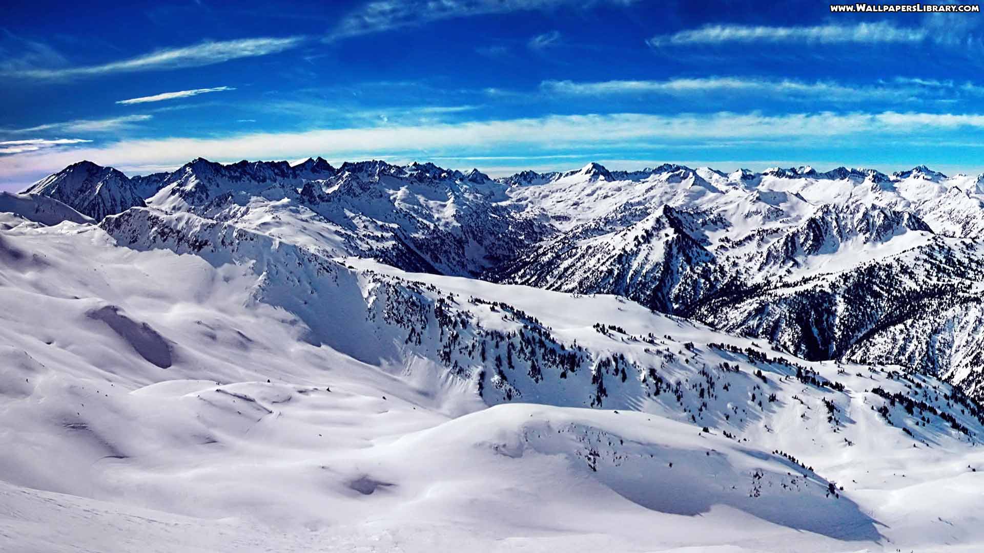 Snow Mountain Landscape HD. PNG Transparent best