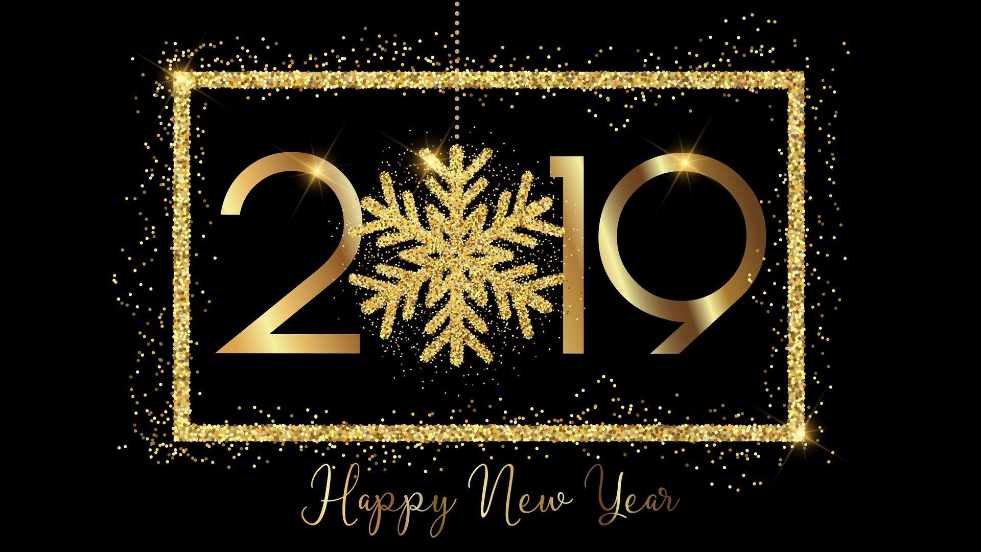 Happy New Year 2019 HD Wallpaper Background, Image, Photo. New