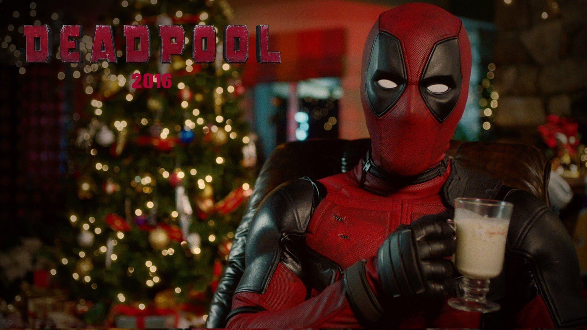 Deadpool Sips on Eggnog and Announces a '12 Days of Deadpool' Event