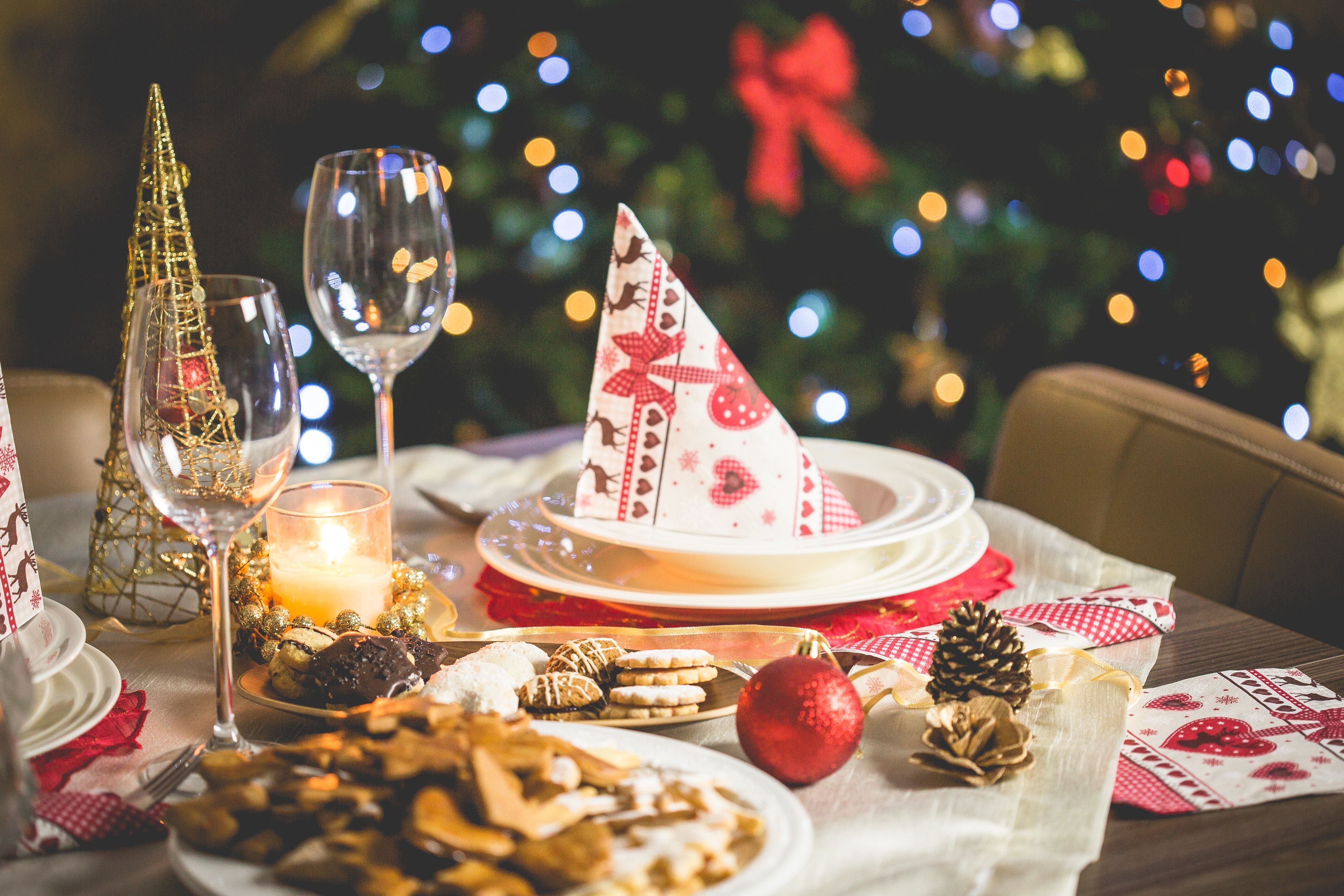 Amazing Christmas Dinner Photo