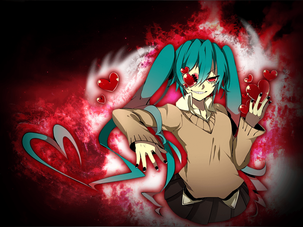 Evil Miku Wallpaper