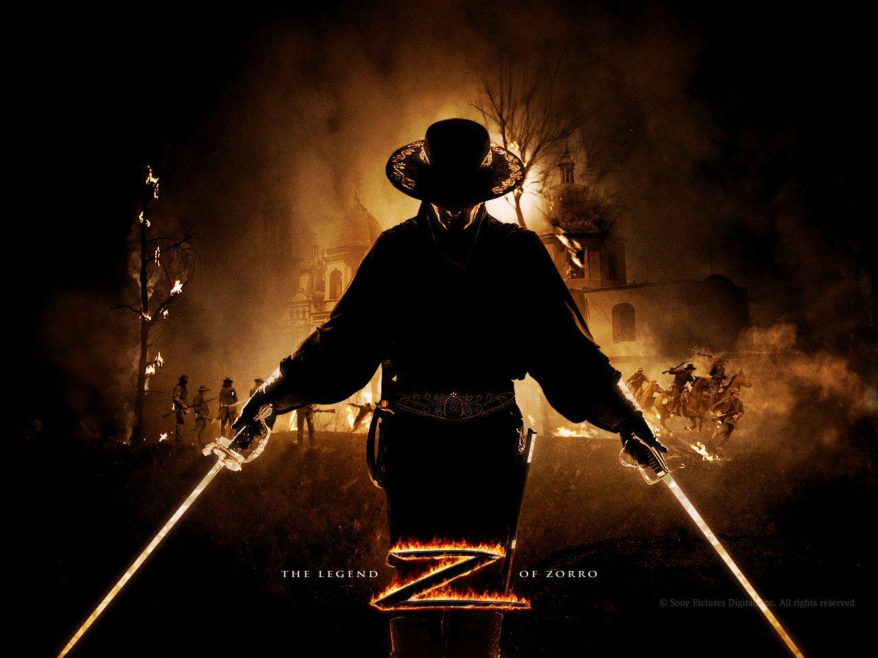 Antonio Banderas Banderas in The Legend of Zorro Wallpaper