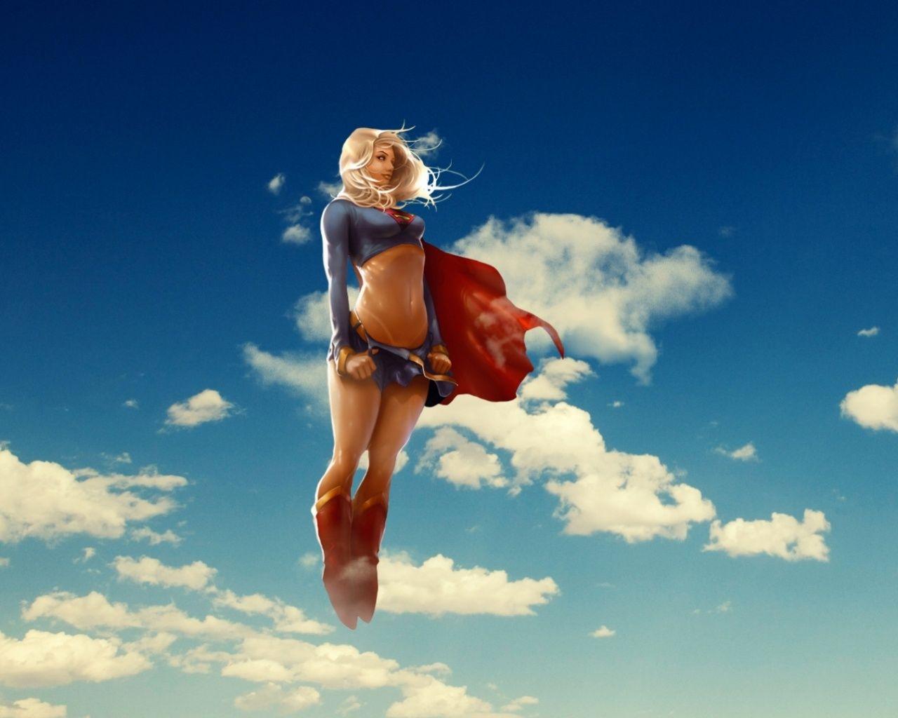 Super Woman desktop PC and Mac wallpaper